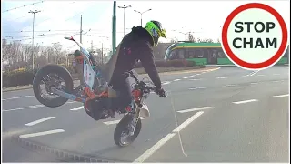 Motocykliście dają popis w Poznaniu #1056 Wasze Filmy