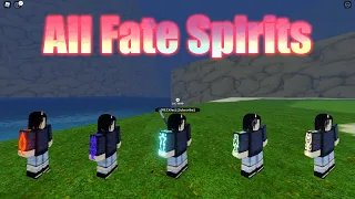 All Fate Spirits ( Spawn location + Showcase ) - Shindo Life 2