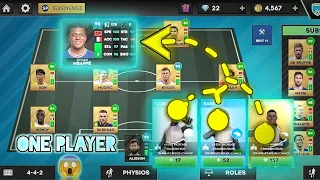 How to Upgrade ONE Player to BLACK dls 23(coin + gems)Game