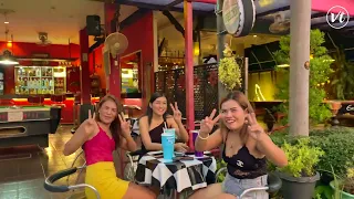 Best of Koh Samui Lamai Beach Thailand Nightlife Walking Tour 2023