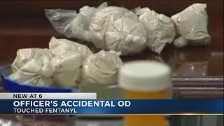 Ohio officer accidentally overdoses after touching Fentanyl during drug response
