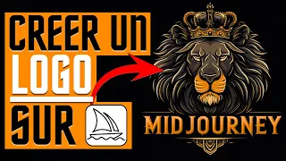 Créer un LOGO avec Midjourney en 5 minutes (prompt facile)