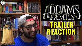 THE ADDAMS FAMILY TRAILER REACTION