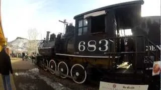 Locomotive 683 at Colorado Railroad Museum