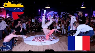 VENEZUELA 🇻🇪 vs FRANCE 🇫🇷 (4k) crew | stance x PINK CITY WORLD BATTLE 2022