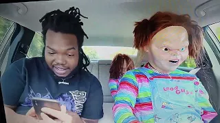 Chucky  UBER PRANK (GONE EXTREMELY WRONG) 😆 🤣 😂 😹 😆 🤣