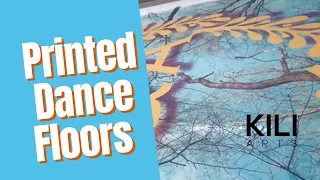 Printed Dance Floors - ( Printing a Dance Floor)