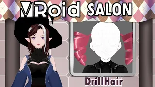 Tutorial - How to Create Drill Hair in Vroid