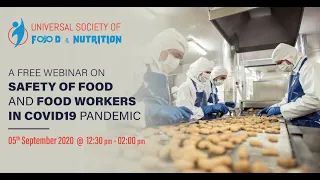 Live Webinar on Safety of Food and Food Workers in Covid19 Pandemic