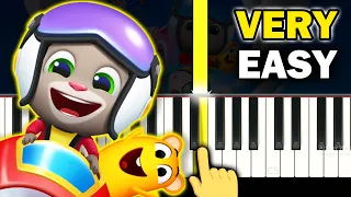 Talking TOM SKY RUN - Theme song - VERY EASY Piano tutorial