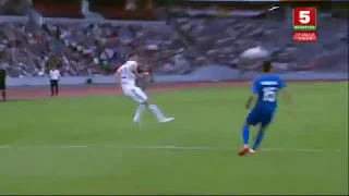 Uladzimir Khvashchinsky GOAL. Dinamo Minsk 2-0 Zenit | 09/08/2018. UEL, 3rd QR, 1st Leg