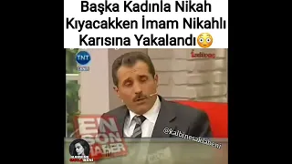 Başka Kadınla Nikah Kıyacakken İmam Nikahlı Karısına Yakalandı😳#kalbinesaklabeni#sho #shortvideo#ask