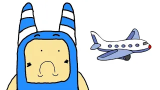 Stupid Oddbods 2: Airplane