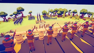 CAN 150x ENGLISH ARMY DEFEND CASTLE? - Totally Accurate Battle Simulator TABS