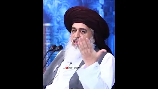 Hujur ﷺ ka Farman✨Musalmano ki Tabahi ki Wajah😥.👆👆Bayan     Allama Khadim Hussain Rizvi💯