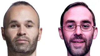 Editing Andres Iniesta's Face With AI (StyleGAN2)