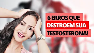 ❌ CUIDADO! 6 COISAS QUE DIMINUEM SUA TESTOSTERONA!!!