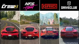 Need For Speed Heat vs. The Crew 2 vs. DriveClub vs. GRID | Graphics, Rain Comparison (PS4 & Xbox)