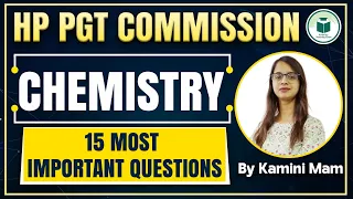 HP PGT Commission | Chemistry | 15 Most Important Questions | Civilstap Teaching Exam