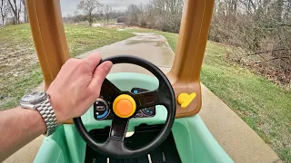 2023 Little Tikes Cozy Coupe (T-Rex Edition) - POV Driving Impressions