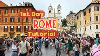Rome 1 Day Itinerary Tutorial
