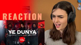 Ye Dunya Coke Studio REACTION | Karakoram x Talha Anjum x Faris Shafi | Season 14