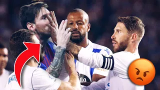 Lionel Messi vs Sergio Ramos Fights & Angry moments