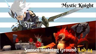 Dragon Nest Sea | AliceJAPAN Mystic Knight " Maddoxe " Sunset Training Ground Lab 24 Run