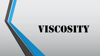Understanding Viscosity | Fluid Mechanics #subscribe