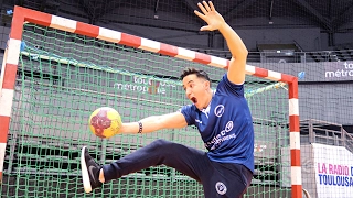 DÉFIER UNE ÉQUIPE PRO DE HANDBALL !!