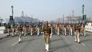 Republic Day 2023 best marching contingent CRPF women