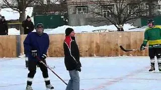 Хокейний матч в Кобеляках, 2 частина