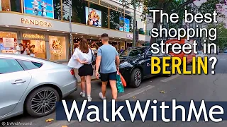 Shopping street in Berlin, Germany | Waking experience in Kurfürstendamm