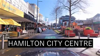 Hamilton City Centre, New Zealand's 4th largest city  4K