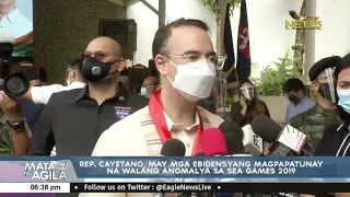 Rep. Cayetano kay Sen. Hontiveros: Mag-resign kapag hindi napatunayan ang anomalya sa SEA games