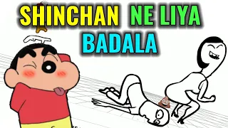 Shinchan Playing Whack your EX | FUNNY | HINDI 😂