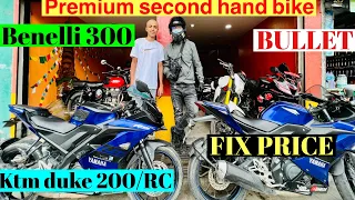 Premium Second hand bike in Nepal | ktm duke | R15 v3 | bullet | Benelli 300