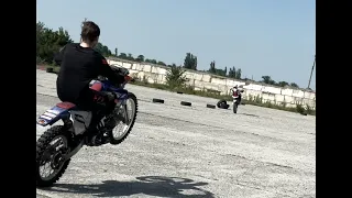 Сходка 4 июня Симферополь, ушатали RegulMoto Athlete, драг и стант на мопедах с призами.