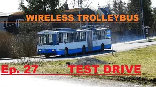 Wireless trolleybus part 27 - test drive