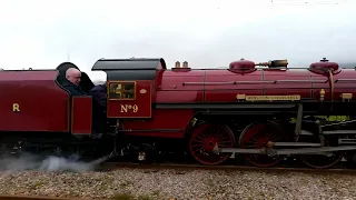 Romney, Hythe and Dymchurch Railway - 'Winston Churchills return - 17/3/24