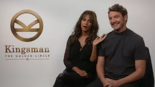 Pedro Pascal and Halle Berry discuss making KINGSMAN: THE GOLDEN CIRCLE!