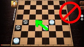 Winning is Easy in Checkers - Watch Until the End !