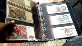 RUSSIAN RUBLES BANKNOTE COLLECTION