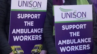 UK ambulance workers strike as government weighs restrictions • FRANCE 24 English