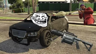 GTA5 [The best way to kill somone in an armored car]