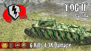 TOG II*  |  6 Kills 4,3K Damage  |  WoT Blitz Replays