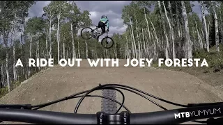 Mountain Biking Tsunami Trail in Deer Valley Utah