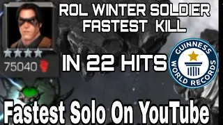 Fastest Way to Defeat ROL WINTER SOLDIER In Marvel Contest Of Champions