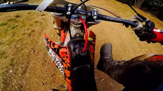 Beta 300rr Rider Rides CR125 For First time!