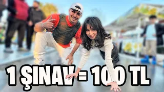 1 ŞINAV = 100 TL (Sokakta para dağıtmak)